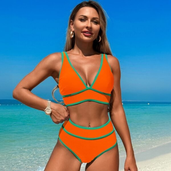 Fashion Bikini Split Swimsuit For Women - Image 6