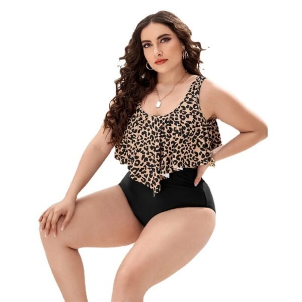 Bikini Leopard Print Swimsuit For Women - Image 4